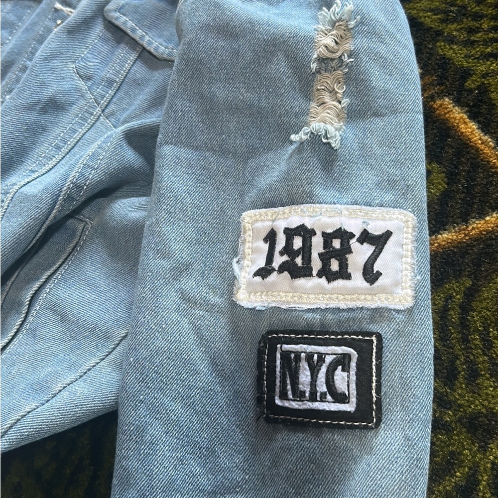 Denim Jacket - Blue - Picture 4 of 5